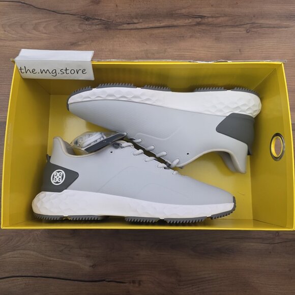 G/FORE MG4+ Spikeless Golf Shoes G4MF20EF26-NIMBS Nimbus Gray Men's Sz 10 NWOB - Picture 8 of 10